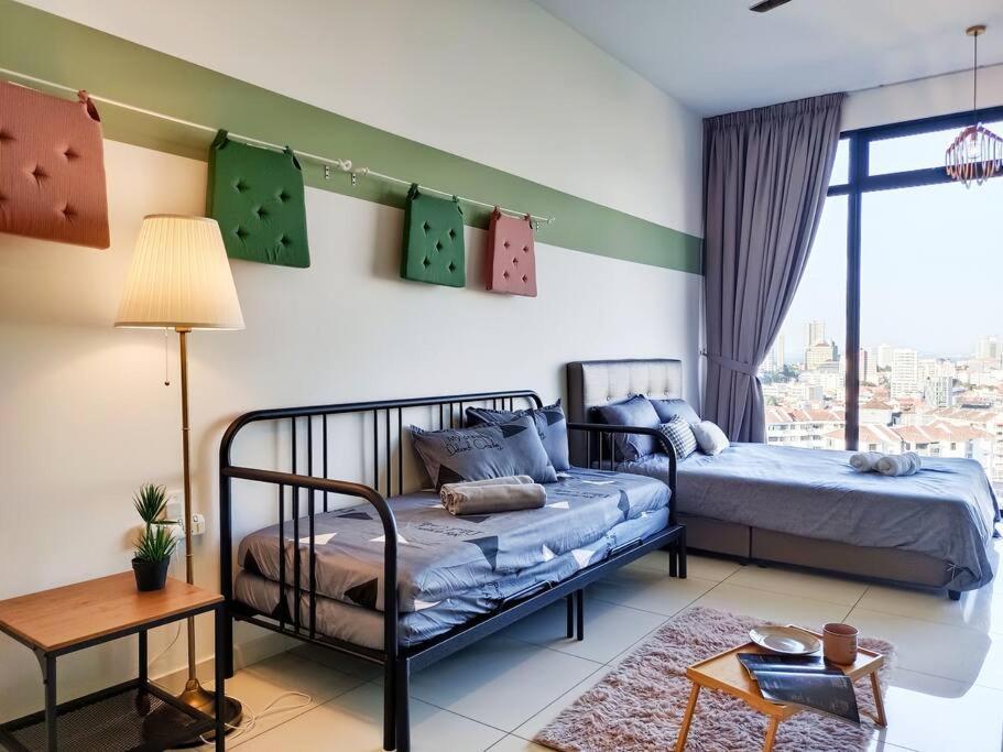 2Br Luxury Rooftop Swimming Pook Homestay@Georgetown@10Pax - 无敌美景两房民宿 Экстерьер фото