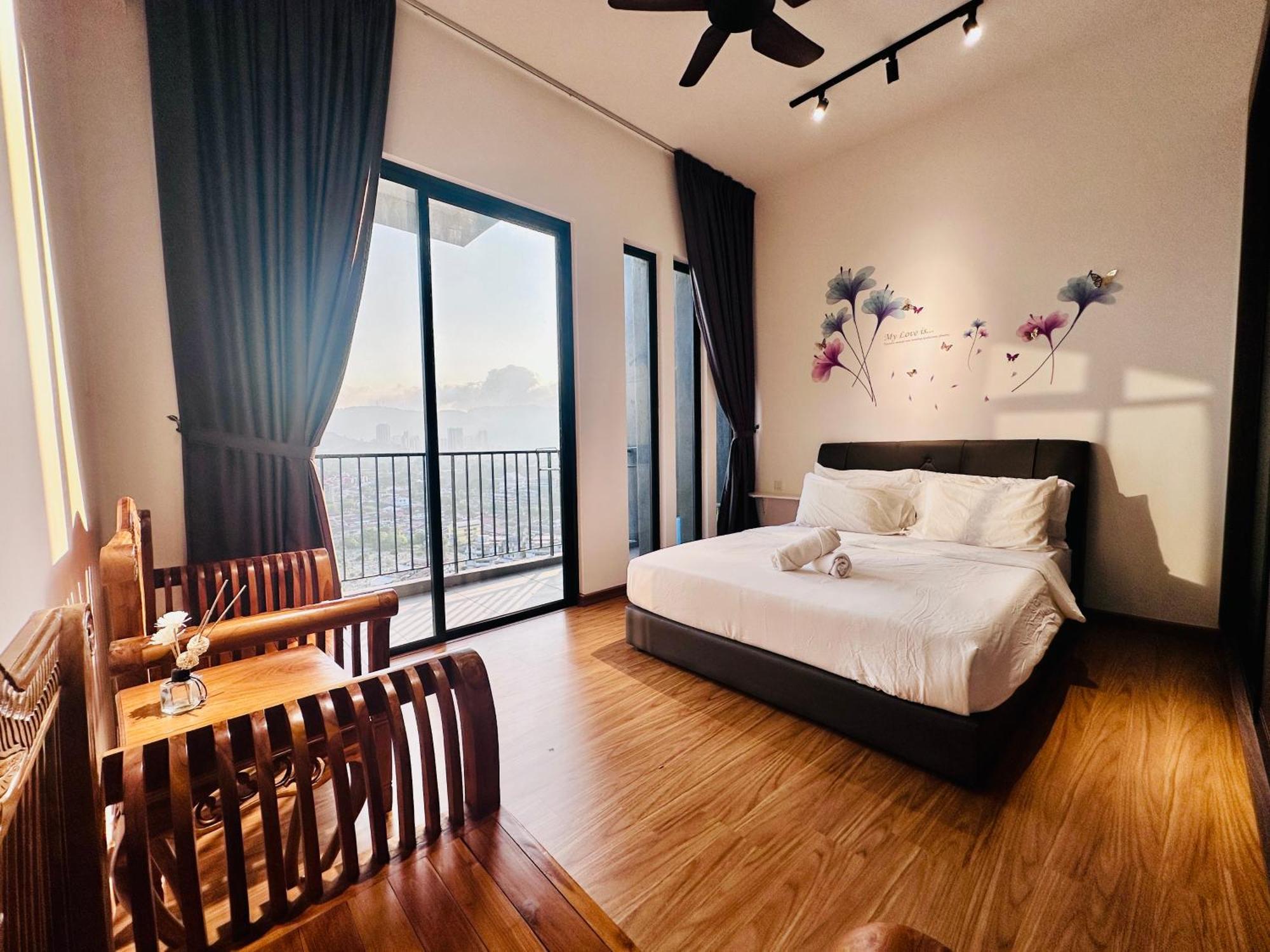 2Br Luxury Rooftop Swimming Pook Homestay@Georgetown@10Pax - 无敌美景两房民宿 Экстерьер фото