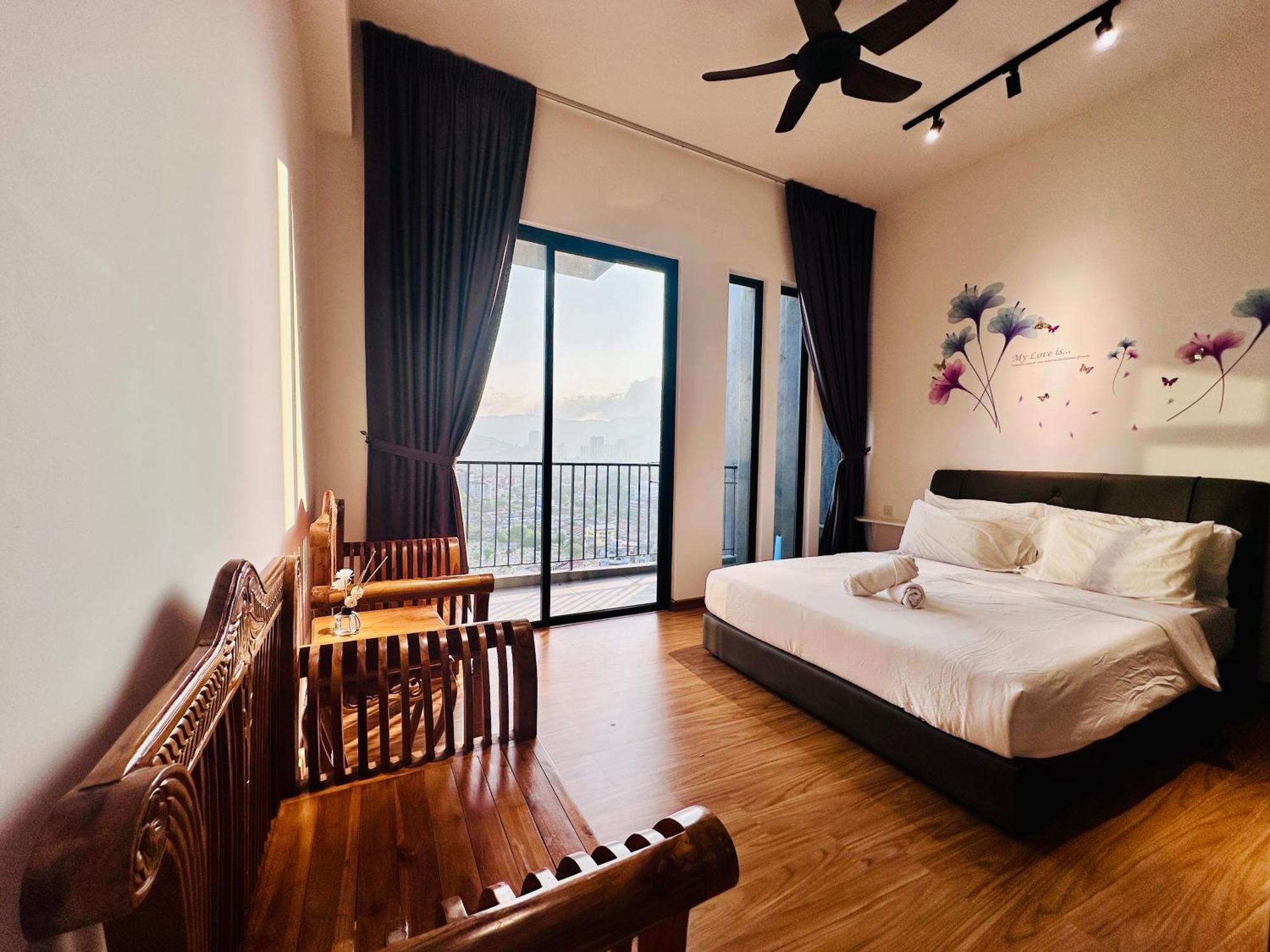 2Br Luxury Rooftop Swimming Pook Homestay@Georgetown@10Pax - 无敌美景两房民宿 Экстерьер фото